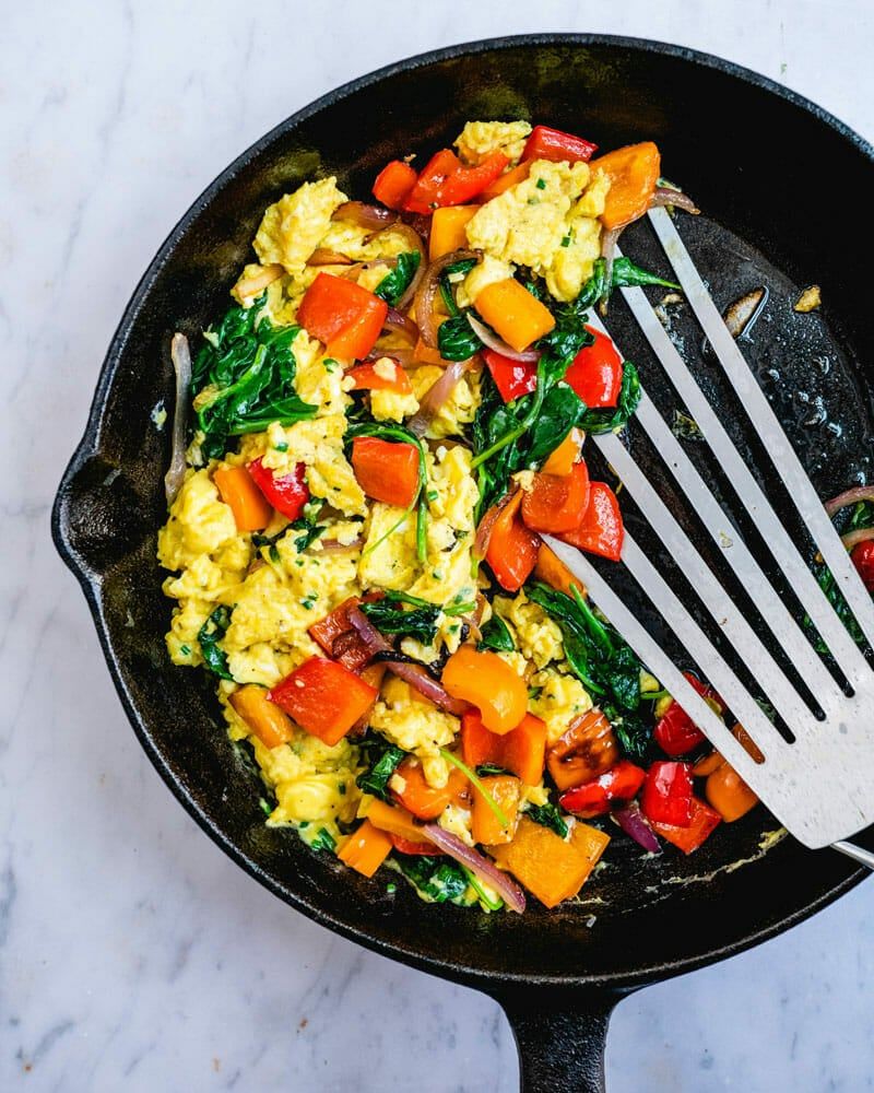 Egg and Veggie Scramble
