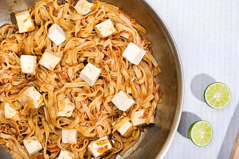 Mushy Tofu Pad Thai