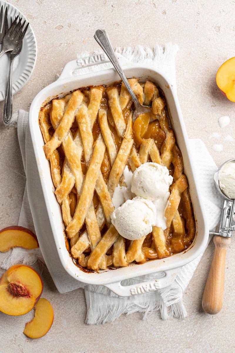 Georgia: Peach Cobbler