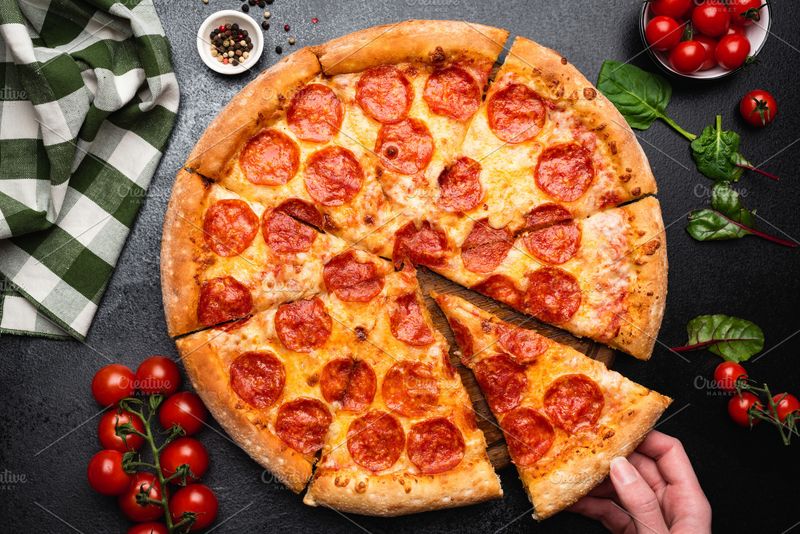 Pepperoni Pizza Slice