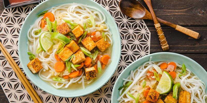 Lemongrass and Ginger Noodle Soup