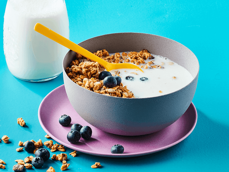 Granola and Milk