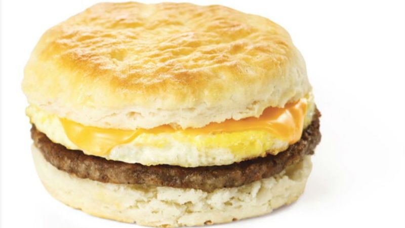 Sausage and Egg Biscuit