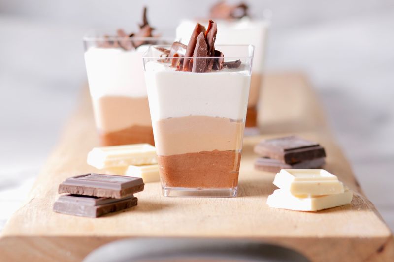 Mini Chocolate Mousse Cups