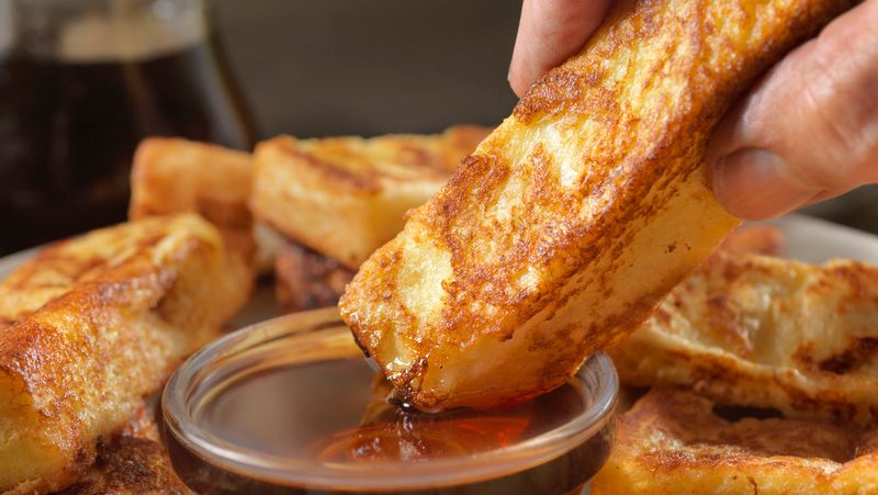 Syrupy French Toast Sticks