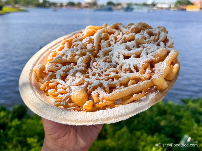 Sugary Funnel Cake