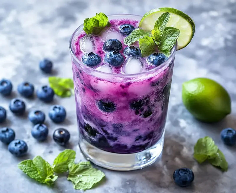 Coconut Berry Blizzard
