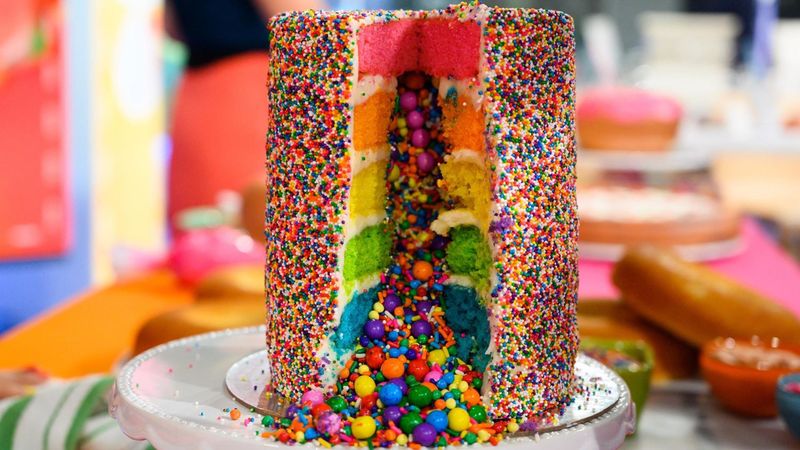 Colorful Cake Mixes