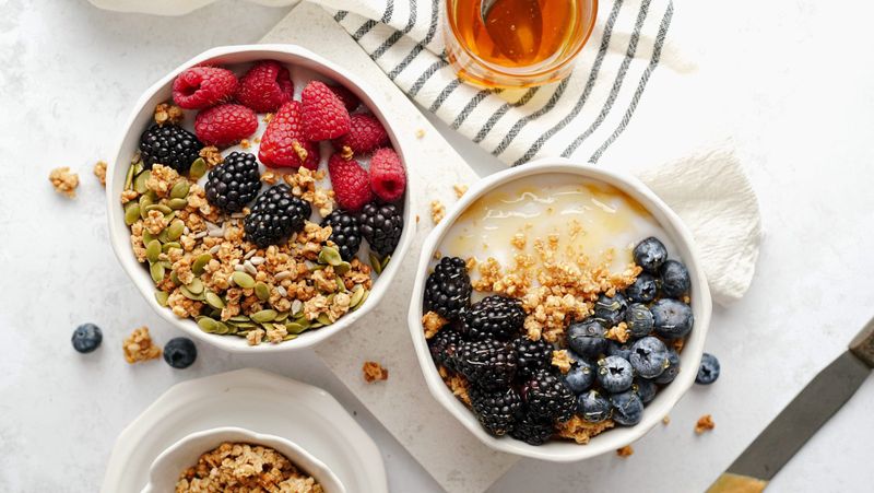 Yogurt and Nut Clusters