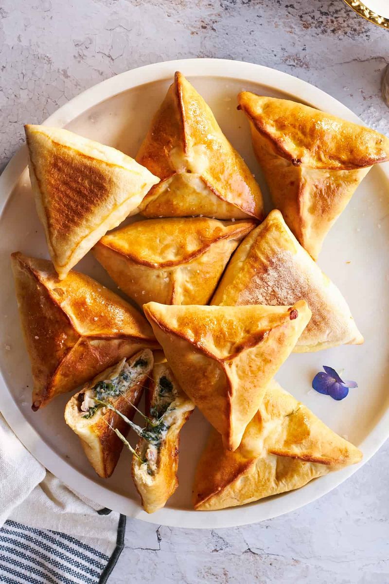 Cheese and Spinach Hand Pies