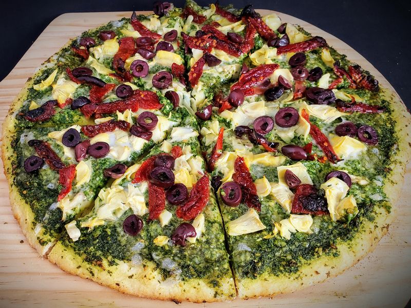 Pesto Artichoke Delight