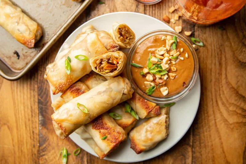 Crispy Veggie Spring Rolls