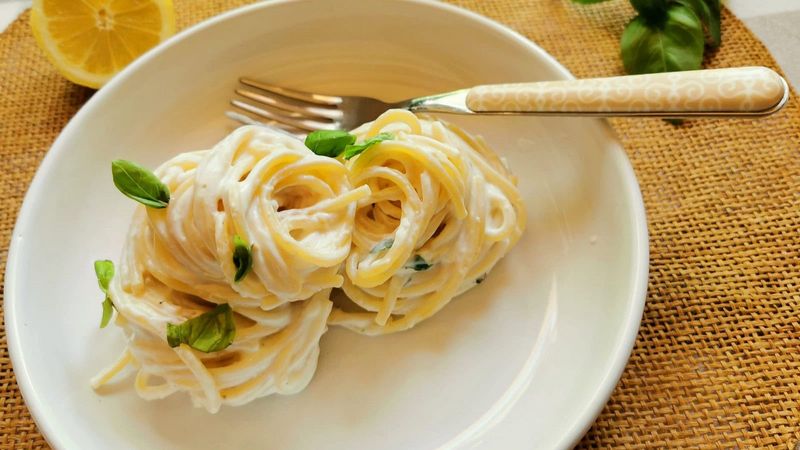 Zesty Lemon Ricotta Linguine