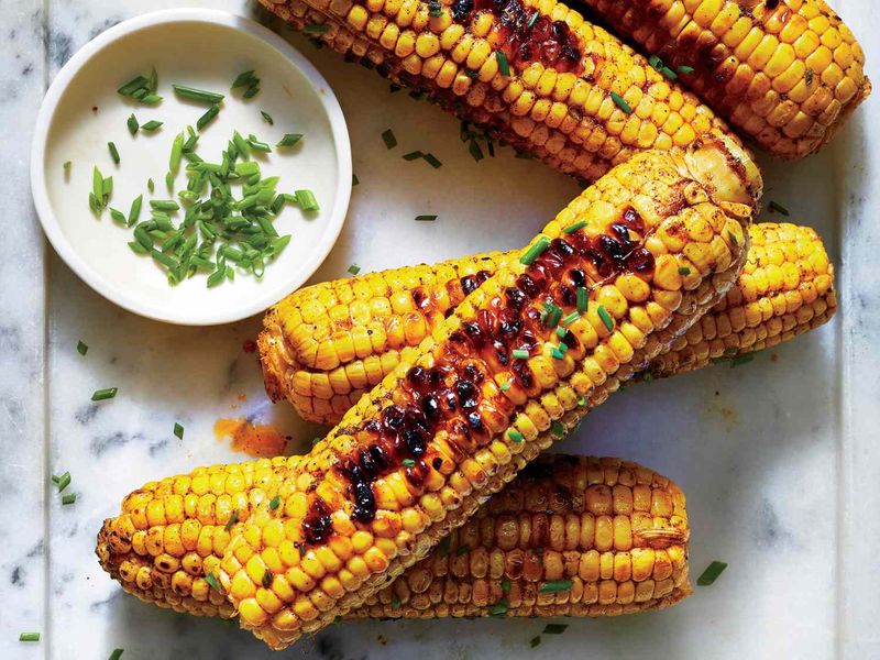 Spicy Grilled Corn on the Cob