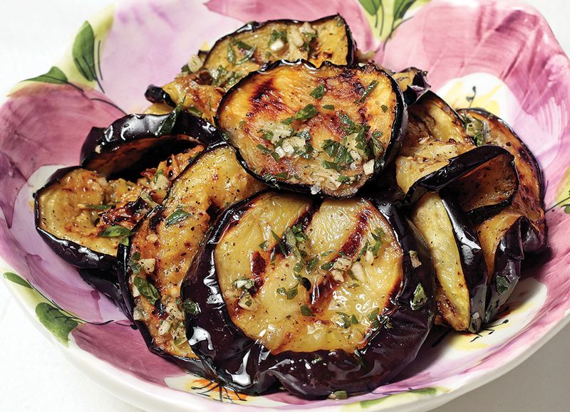 Garlic Infused Eggplant
