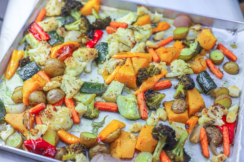 Garlic Roasted Vegetables