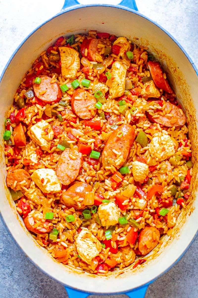 Garlic Chicken Jambalaya