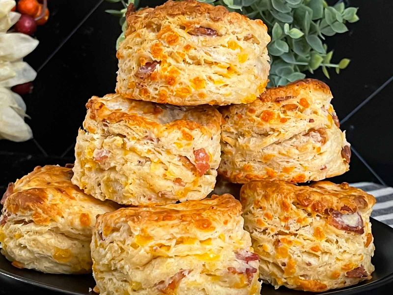 Bacon Cheddar Biscuits