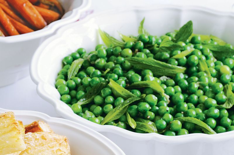 Garlic Minted Peas