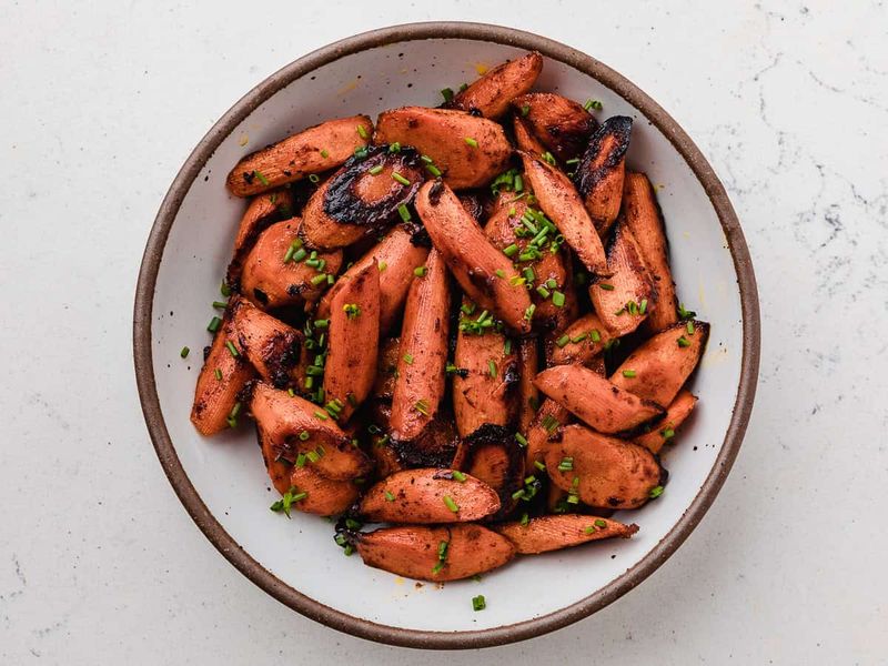 Garlic Honey Glazed Carrots