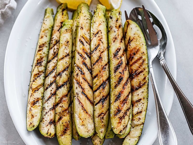 Grilled Zucchini Slices