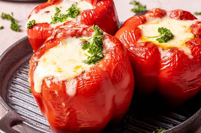 Mediterranean Stuffed Peppers