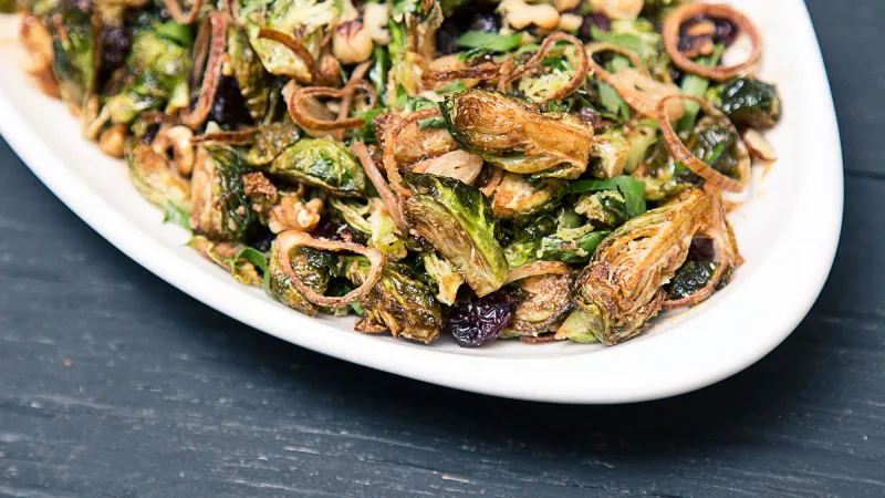 Balsamic Glazed Brussels Sprouts