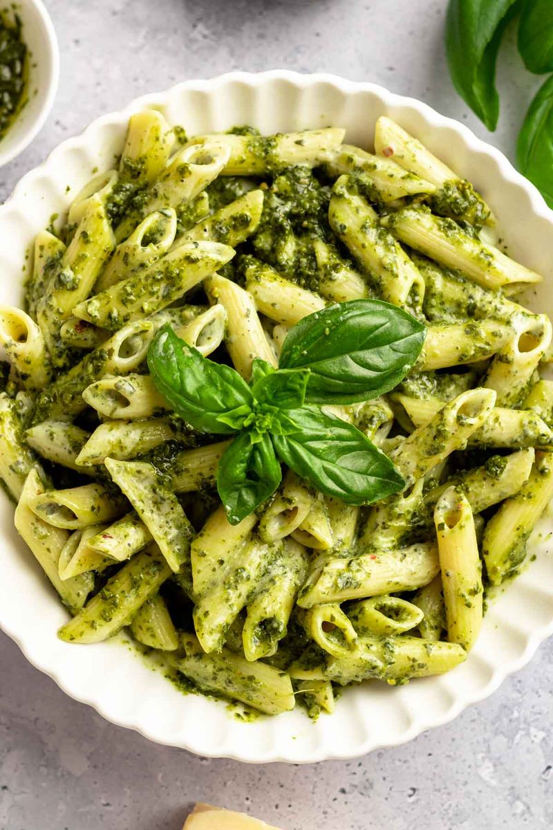 Pesto Cream Penne