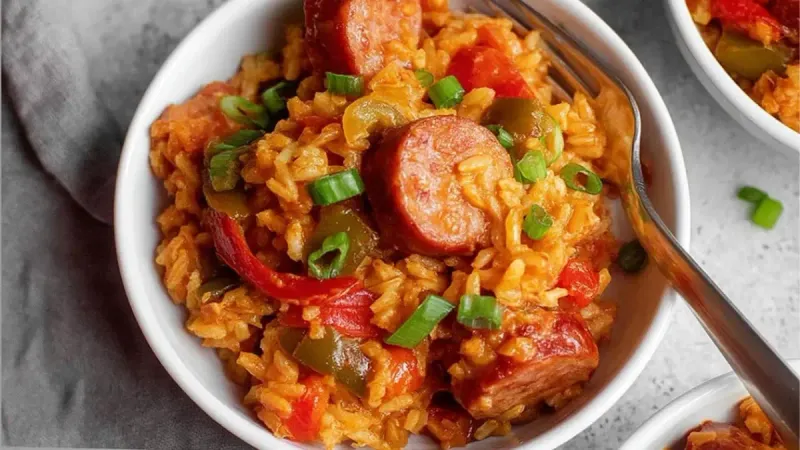 Cajun Spiced Turkey Sausage