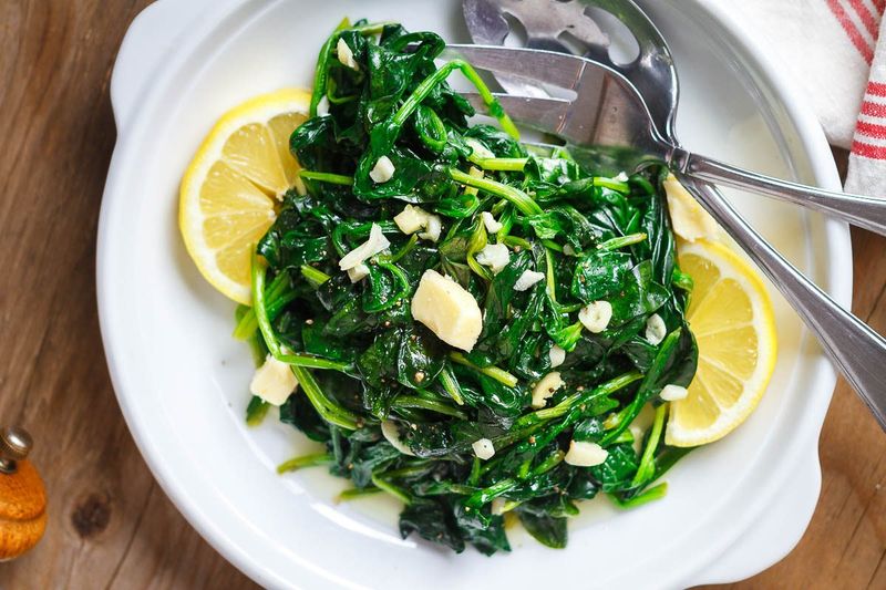 Garlic Spinach Sauté
