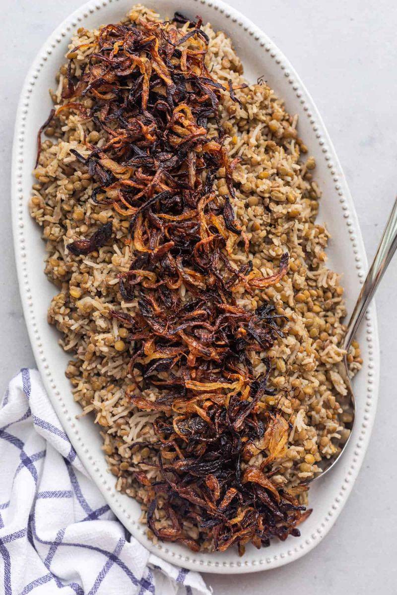 Lebanese Mujadara