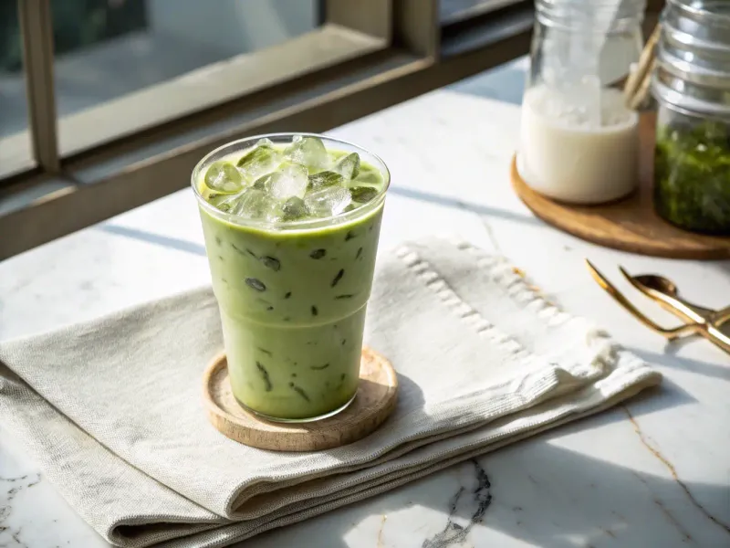 Iced Matcha Latte