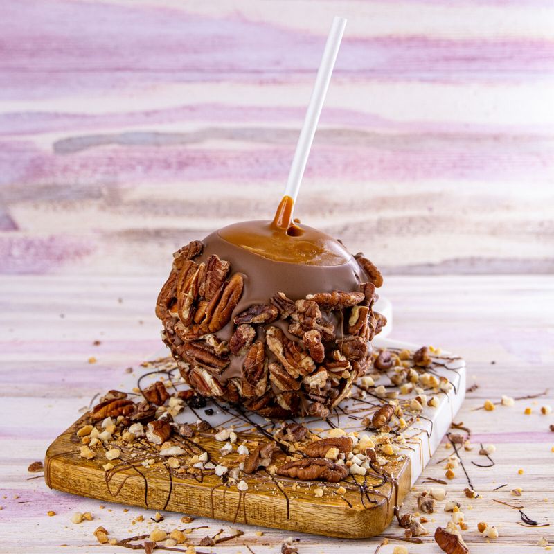 Pecan Pie Caramel Apples