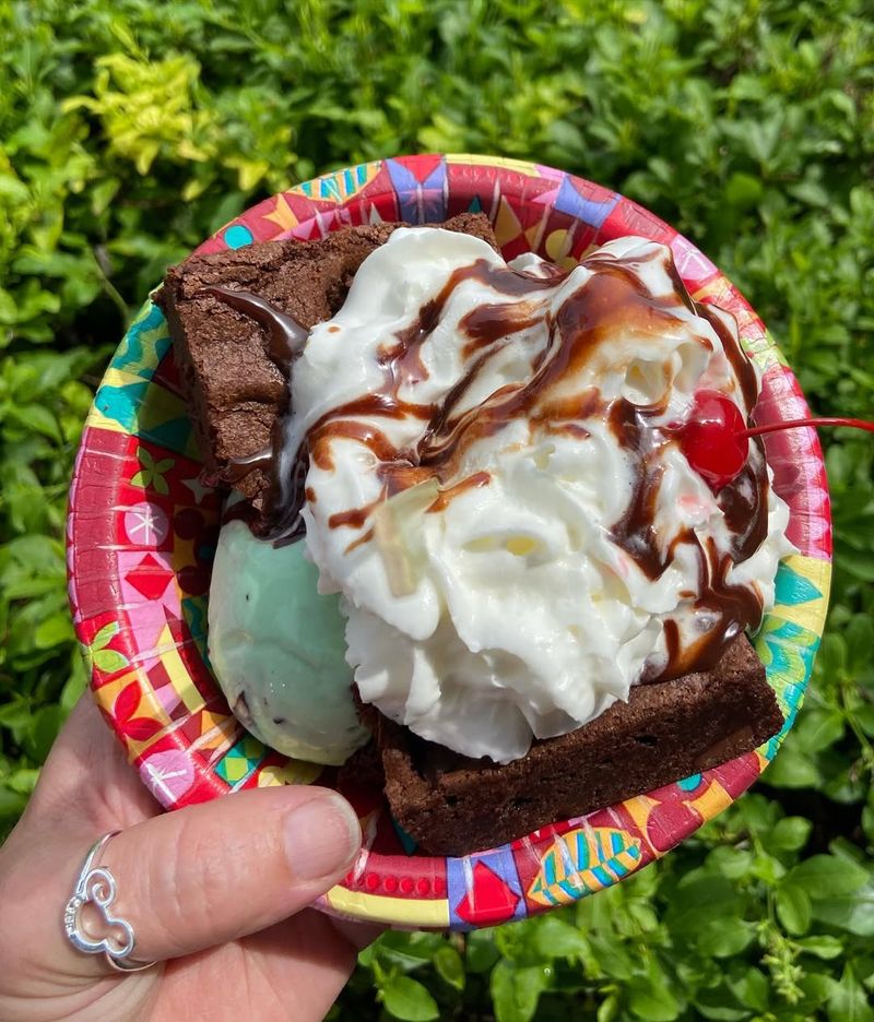 Gluten-Free Brownie Sundae