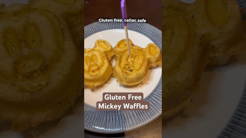 Allergy-Friendly Mickey Waffles