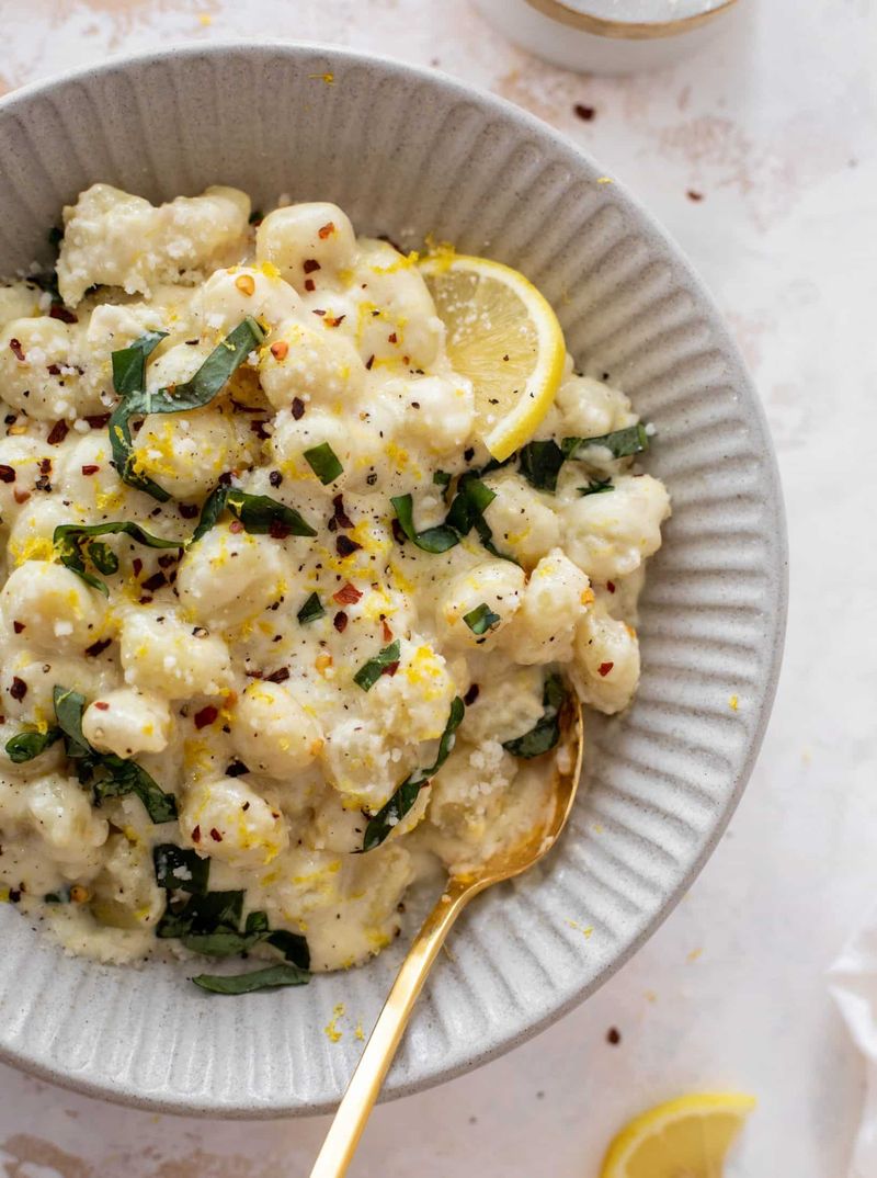 Lemon Ricotta Gnocchi