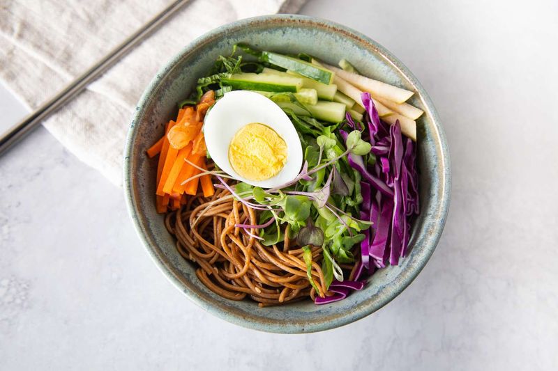 Vegetarian Bibim Guksu Bowl