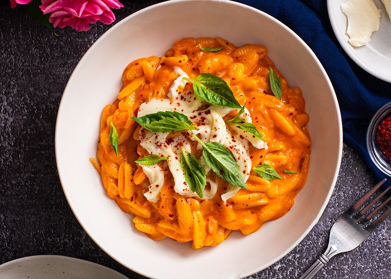 Roasted Red Pepper Pasta