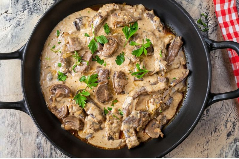 Beef Stroganoff