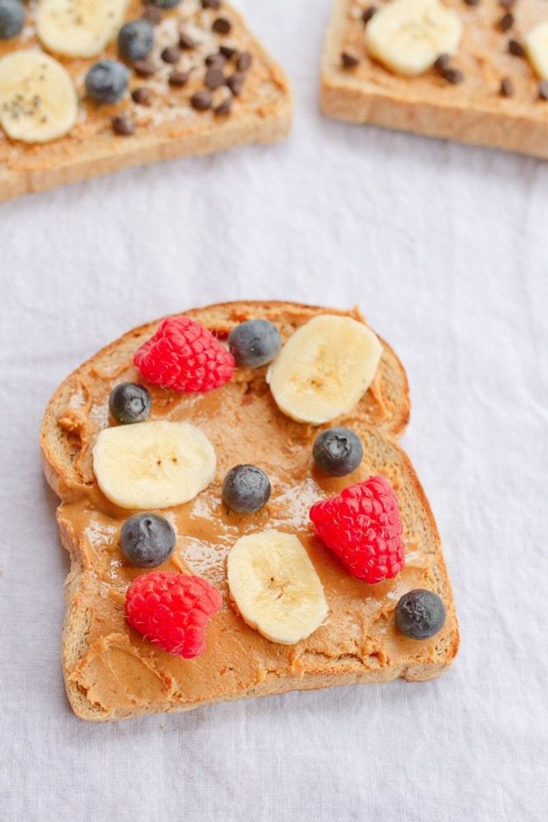 Toast with Nut Butter and Fruit