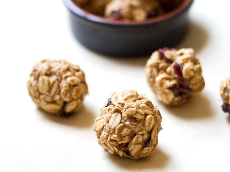 Granola and Nut Butter Energy Bites