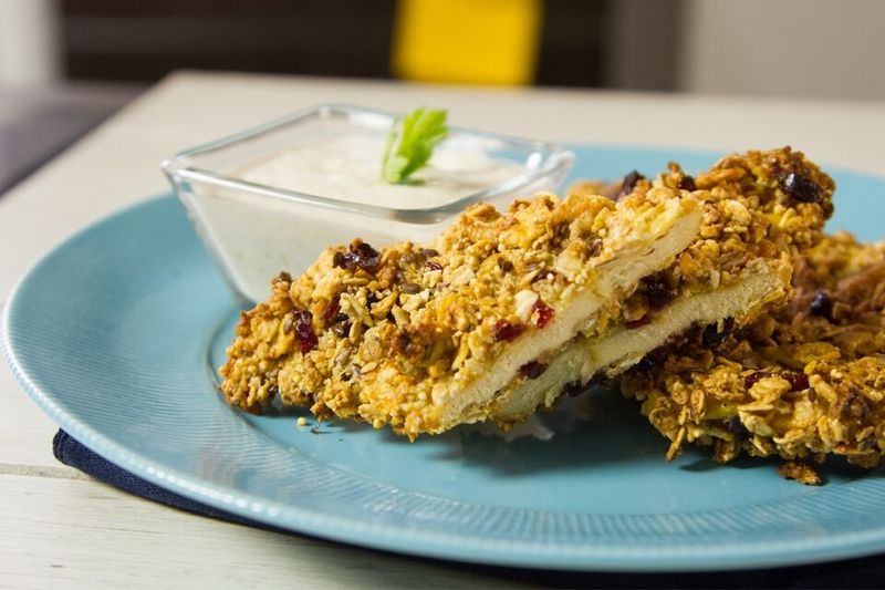 Granola Crusted Chicken