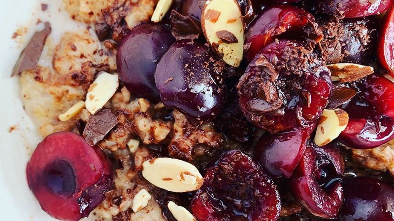 Cherry Chocolate Oatmeal