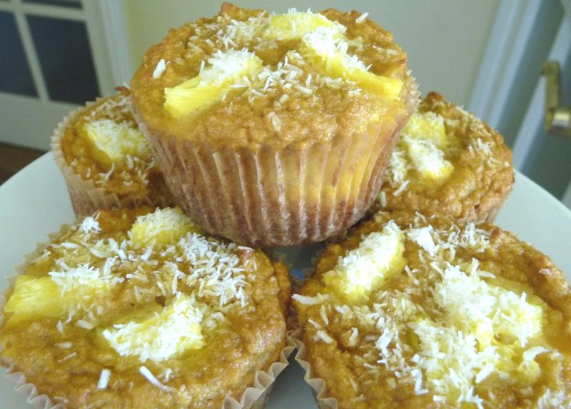 Pineapple Coconut Muffins