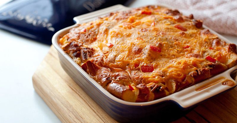 Bavarian Beer Cheese Casserole