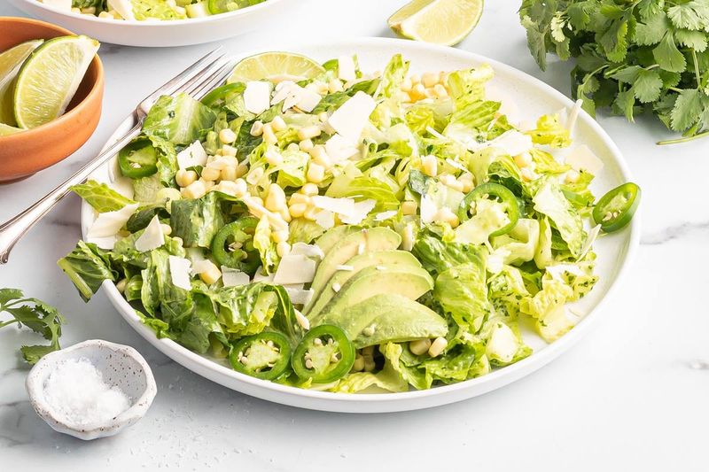 Avocado Caesar Salad