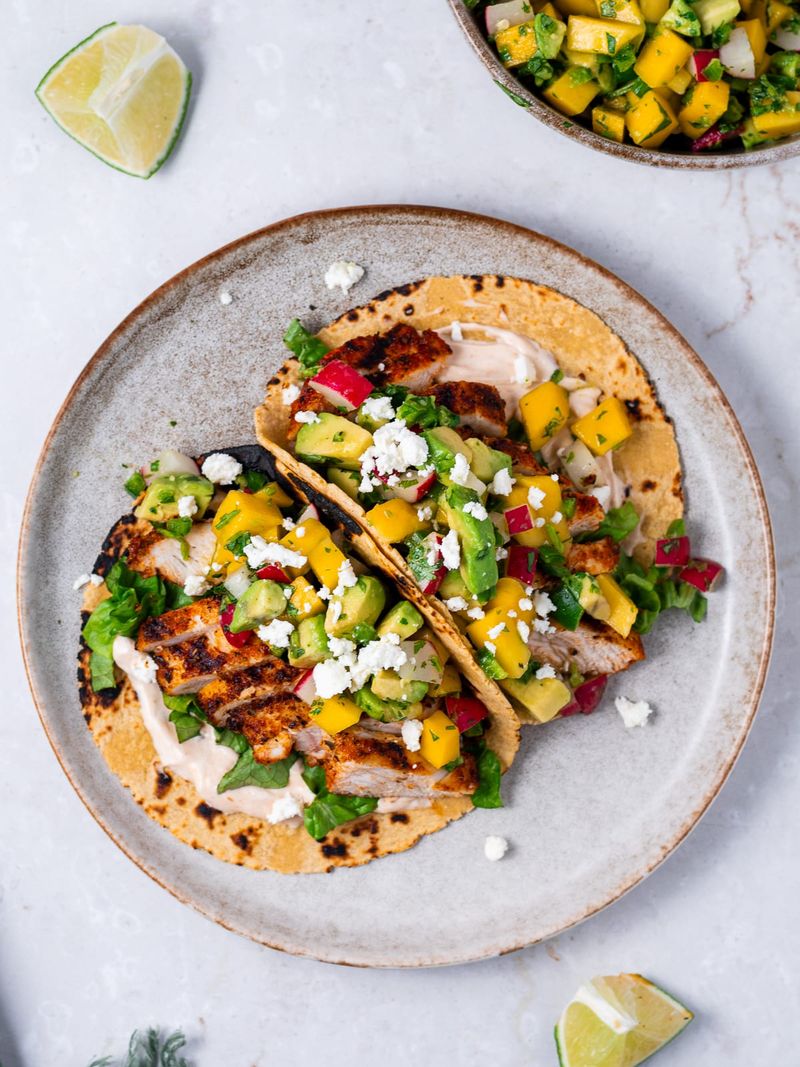 Mango Salsa Crunchwrap