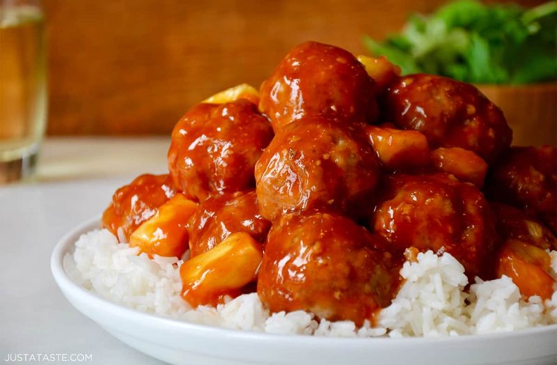 Sweet and Sour Meatballs