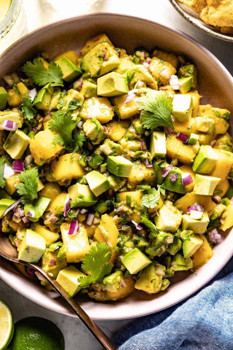 Avocado and Mango Salad