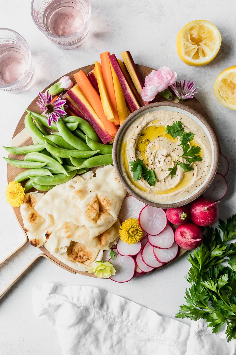 Hummus and Veggies